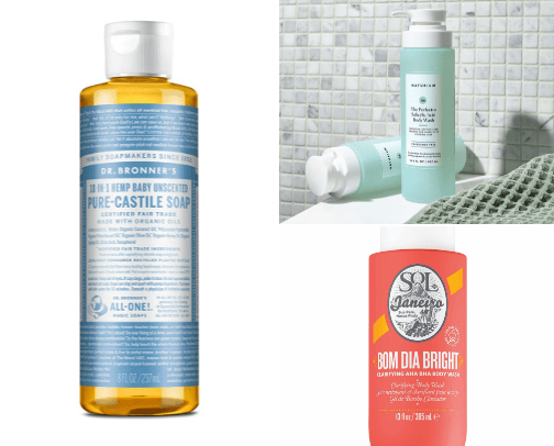 Amazing shower products! cover photo collage