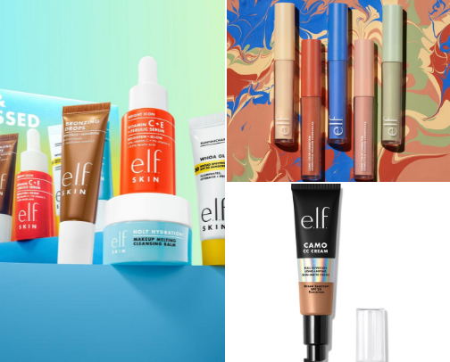 My favorite beauty recs cover photo collage