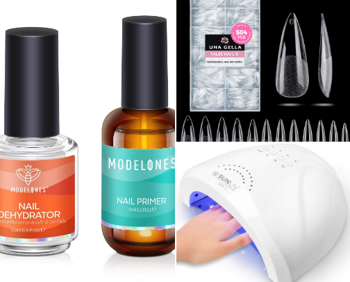 nail necessities cover photo collage