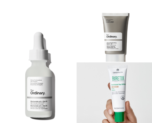 Acne free - skincare for beginners and advanced users cover photo collage