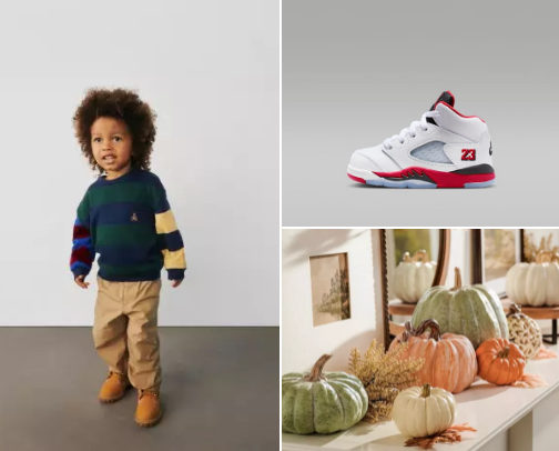 Fall Family Fashion & Fun! cover photo collage