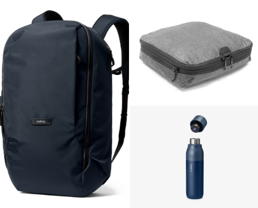Minimalist Travel & Carry: Aesthetic Essentials cover photo collage