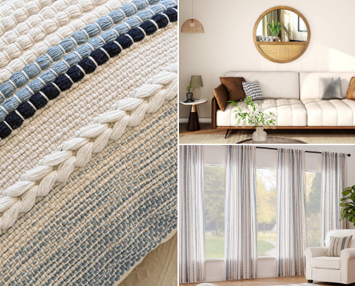 Coastal Home Decor | Relaxed, Airy & Beach-Inspired Interiors cover photo collage