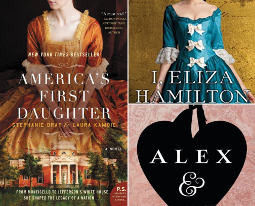 Companion Reads for My Dear Hamilton: A Novel of Eliza Schuyler Hamilton cover photo collage