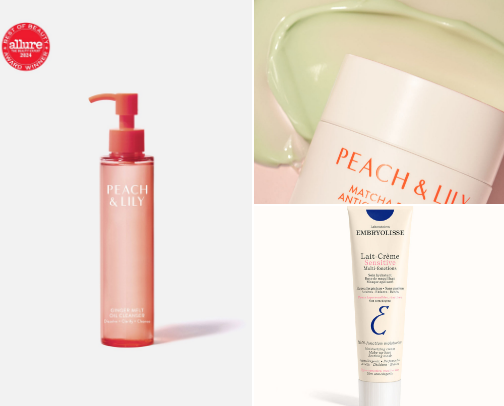 Hydrated, glowing skin starts with the right routine. 🌹 cover photo collage