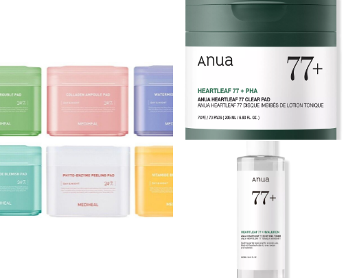Korean skincare ⋆.ೃ࿔🪷*:･ cover photo collage