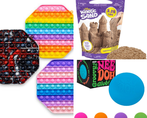 Must have sensory toys cover photo collage