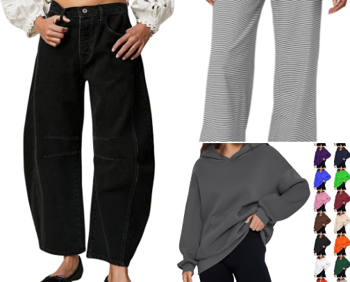 amazon clothing must haves! cover photo collage