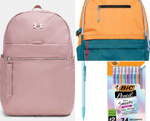 Back to school must haves cover photo collage