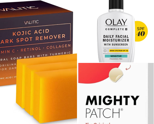 Sensitive skin approved Beauty cover photo collage