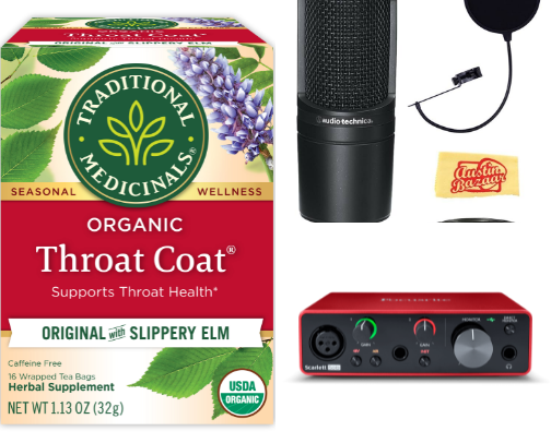 Essential DIY Voice Over Starter tool Kit cover photo collage