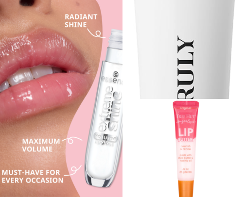 Favorite ulta/drug store lip glosses, butter and lip oils(INEXPENSIVE) cover photo collage
