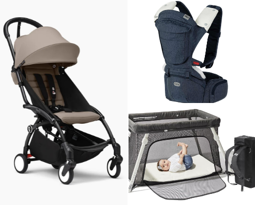 On-the-Go Parenting: Travel & Mobility Must-Haves cover photo collage