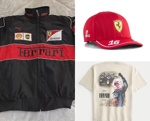 f1 girlie essentials 🏁 cover photo collage