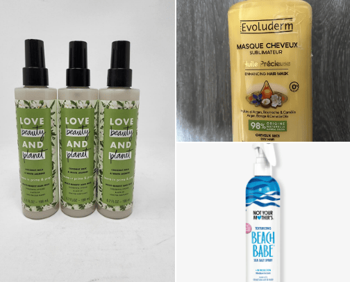 Haircare essentials cover photo collage