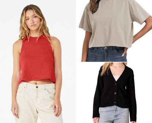 Women’s Cotton Clothing & Natural Fabrics cover photo collage