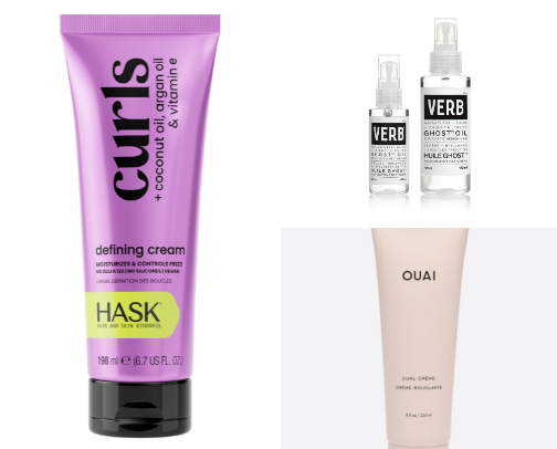 Curly Hair Products! cover photo collage