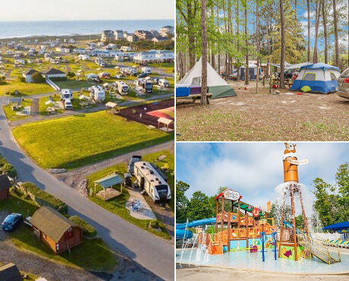 Camping in the Midwest/Atlantic! cover photo collage