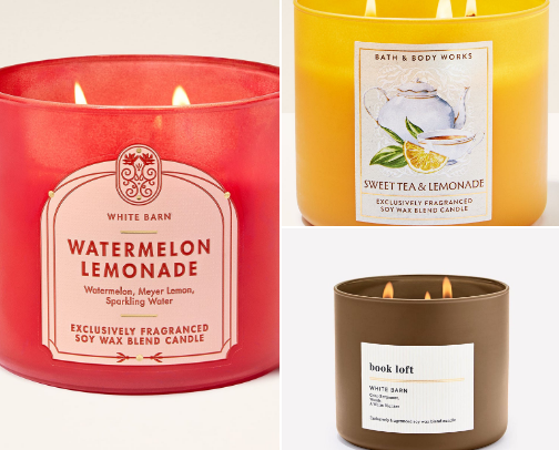 On Sale Candles! cover photo collage