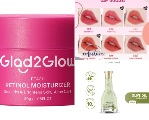 "Healthy & Glowing Skin? Here's the Recommendation!" cover photo collage
