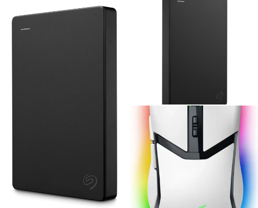 Gaming gear cover photo collage