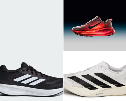 Running Shoes cover photo collage