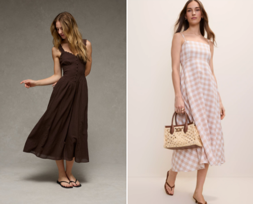 Midi Dresses for Effortless Day to Night Style cover photo collage