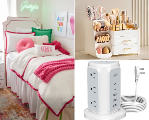 DORM/COLLEGE ESSENTIALS🛌🪞 cover photo collage