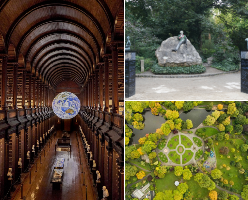 Dublin: Poetic Embrace For The Seeker cover photo collage