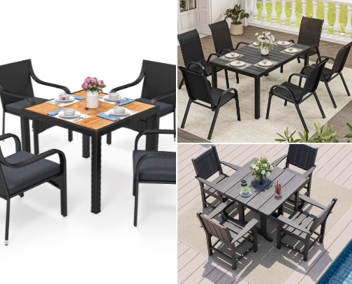 Patio & Garden Essentials: Create Your Dream Outdoor Space 🌿🌞 cover photo collage