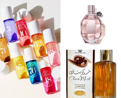 Perfume/Scent recommendations 🌺🧁 cover photo collage