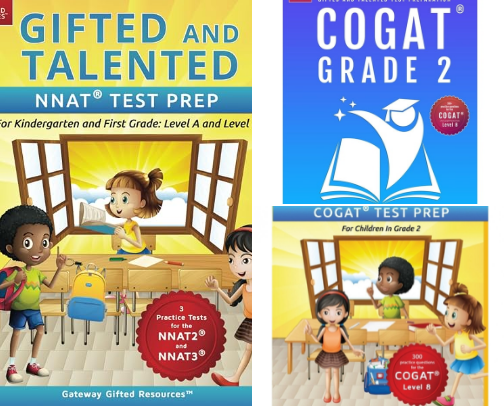 Read Free - Gifted and Talented COGAT Test Prep Grade 2: Gifted Test Prep Book for the COGAT Level 8; Workbook for Children in Grade 2 complete prep collection cover photo collage