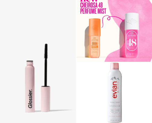 My favorite beauty recs cover photo collage