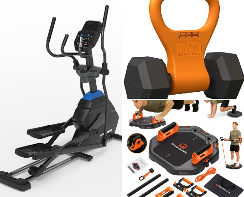 Best At-Home Fitness Gear cover photo collage