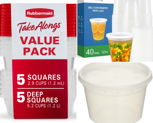 Freezer Containers That Actually Let Me Portion Leftovers and Eat Them Weeks Later cover photo collage