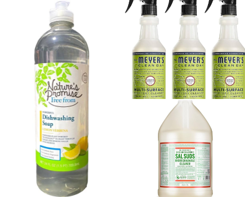Non-Toxic Cleaning Brands I LOVE! cover photo collage