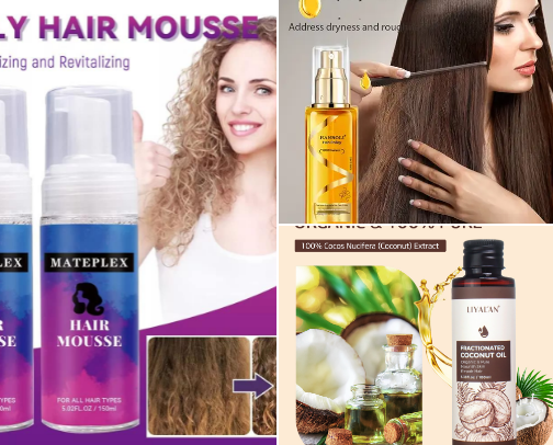 Wig Care Must- Haves For a Flawless Look cover photo collage