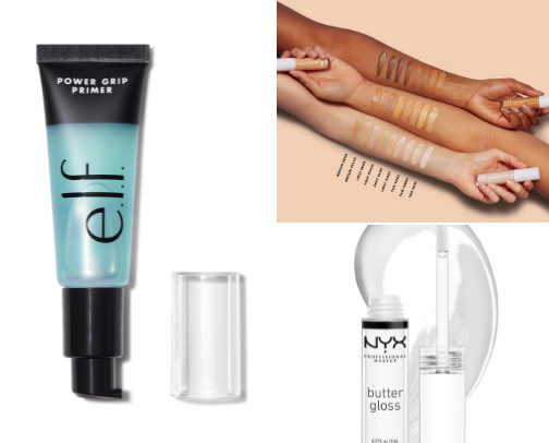 Beauty products I'm obsessed with.🤍 cover photo collage