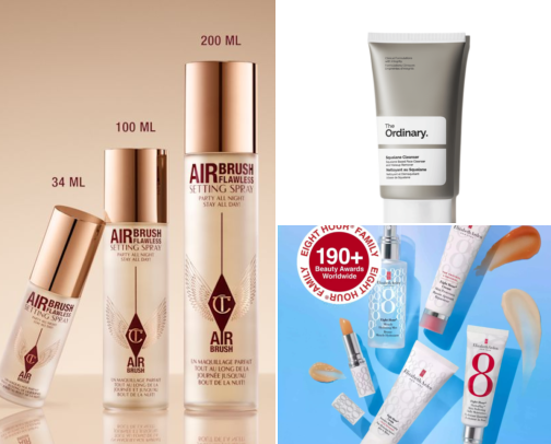 My favorite beauty recs cover photo collage