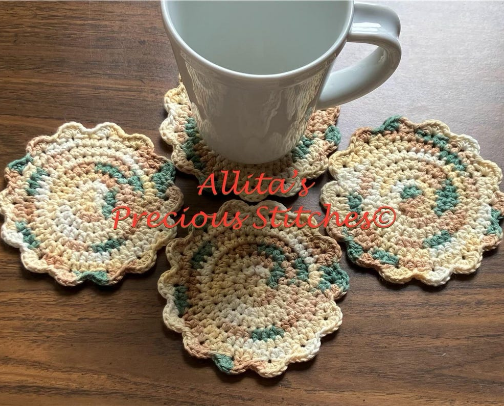 Best Handmade Crochet Cotton Coasters | Eco-Friendly Kitchen Decor & Gift Ideas cover photo collage
