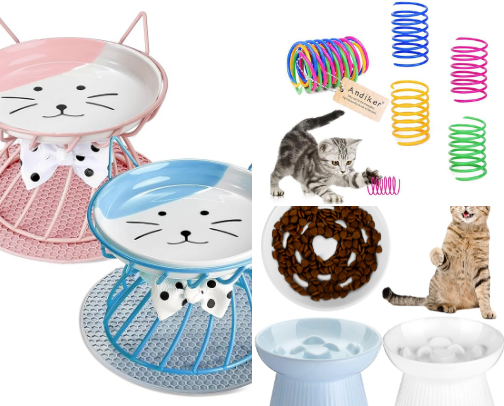 Essential Cat Must Haves! cover photo collage