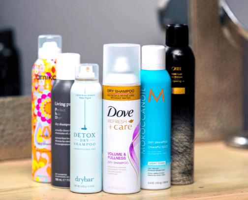 Dry Shampoo cover photo collage