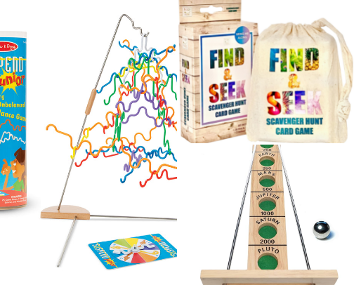 Family Games- No Reading Required! cover photo collage