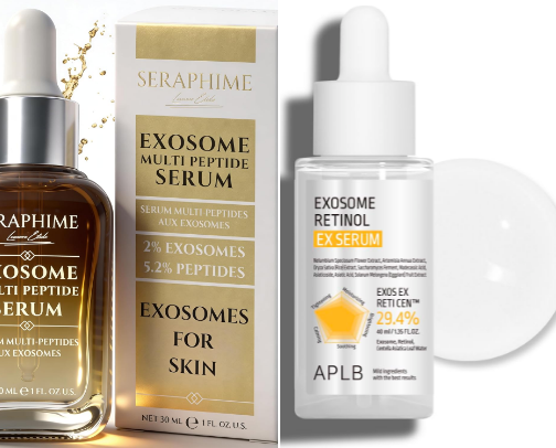 Exosomes for Skin cover photo collage