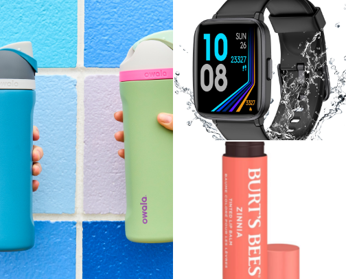 random things i use daily ✨🎀 cover photo collage