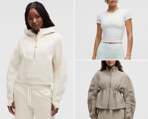 Lululemon cover photo collage