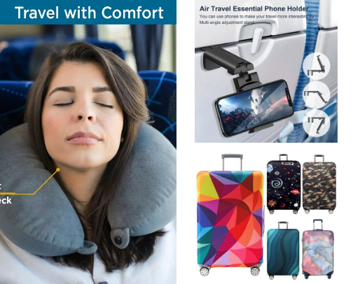 Get ready for next travel 🧳 cover photo collage