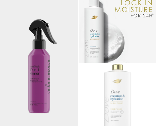 Hair Care Products I Love cover photo collage