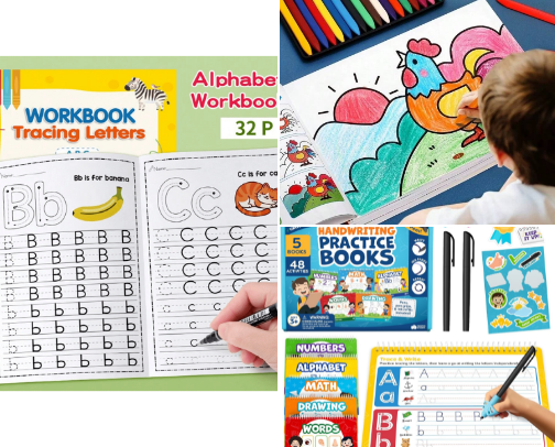 Kids Writing cover photo collage