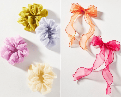 Amazing hair accessories cover photo collage